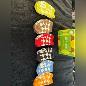 Trumpette Baby Socks Pack - Multicolor (Red, Blue, Black, Brown, Orange, Yellow)